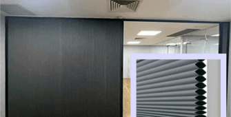 rèm tổ ong vách ngăn rèm tổ ong