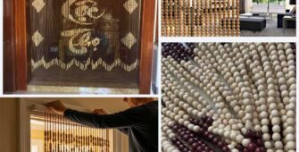 các laoij rèm hạt gỗ