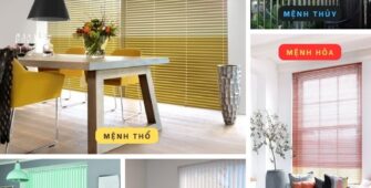 chọn rèm cửa sáo nhôm theo phong thủy