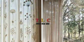 rèm voan mỏng bay bổng