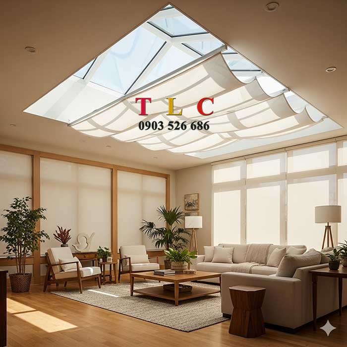 rèm giếng trời đẹp