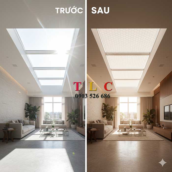 rèm giếng trời